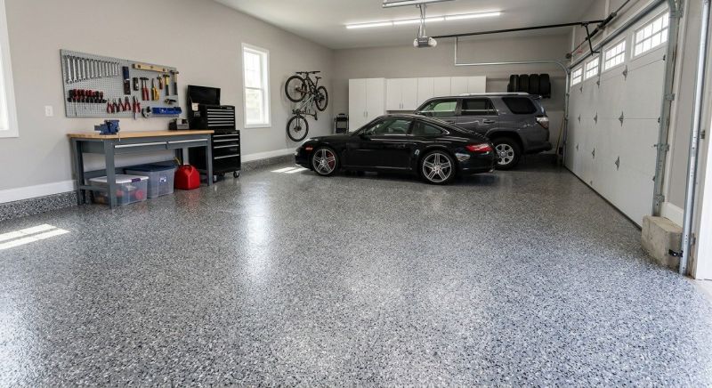 Epoxy Garage Flooring Installation in Fairfax, VA