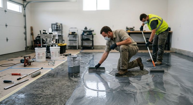 Floor Coating Repair in Woodbridge, VA