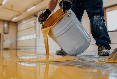 Garage Floor Epoxy Installation in Charlotte, NC